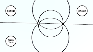 Electric Field Simulation captura de pantalla 2