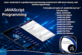 Learn JavaScript Programming Affiche
