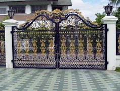 diseño de puerta moderna Poster