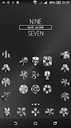 Shine Dark - Icon Pack screenshot 2