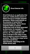 Ghost Detector Spectrum تصوير الشاشة 2