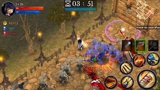 Monster Dungeon:Hunting Master ảnh chụp màn hình 2