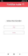 Foot Size Guide Ekran Görüntüsü 1