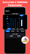 2 Schermata Pedometer - Daily Step Counter