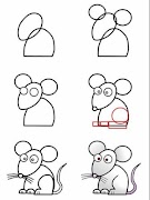 tutorial gambar sederhana poster