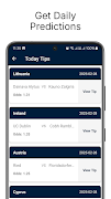 1 Schermata Over 1.5 Predictions App
