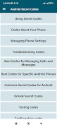 Android Secret Codes Guide-poster