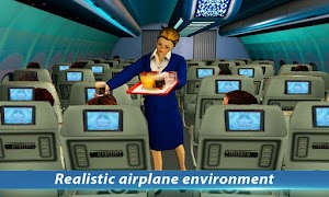 Airhostess Flight Pilot 3D Sim screenshot 5