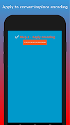 Encoding Changer : Check, select, apply, download imagem de tela 5
