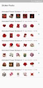 Animated Flower Stickers imagem de tela 4