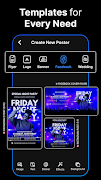 Poster Maker, Design Flyer स्क्रीनशॉट 6