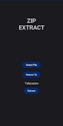 Zip Extract imagem de tela 1