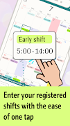 SHIFTAR: Work schedule planner تصوير الشاشة 1