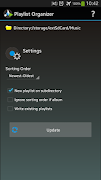 برنامه‌نما Playlist Organizer - Creatore  عکس از صفحه