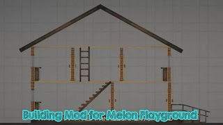 Buildings Mod Melon Playground screenshot 2