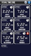 برنامه‌نما Visual Time Zone - Free عکس از صفحه