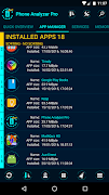 برنامه‌نما Phone Analyzer Pro عکس از صفحه