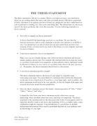 Thesis Statement capture d'écran 4