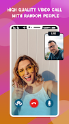 Live Random Video Call - Chat ภาพหน้าจอ 1