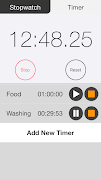Stopwatch Timer Pro screenshot 1