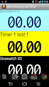 Multi Stopwatch and Timer Pro poster