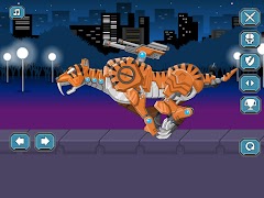 Toy Robot Rampage Smilodon War تصوير الشاشة 3