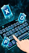 тема Neon Tech 3D скриншот 1