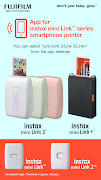 instax mini Link plakat
