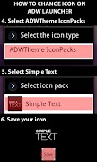 Simple Text-Text Icon Creator imagem de tela 4