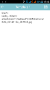 MailTemplates - Шаблоны писем capture d'écran 2