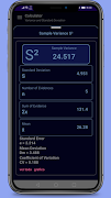 Calculadora de Varianza y DS 截图 1