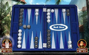 Hardwood Backgammon Board Game screenshot 3
