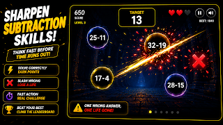 Math Slash- 3D screenshot 3