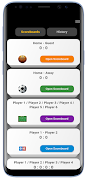 برنامهنما Scoreboard Plus عکس از صفحه
