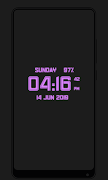 Digital Clock Wallpaper screenshot 4