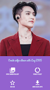 Create selfie album with Lay (EXO) تصوير الشاشة 1