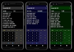 Fraction Calculator "Fractal MK-12P" 海報