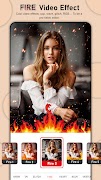 Fire Effect Video Maker screenshot 1