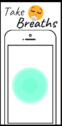 Breath: Conscious Phone Usage! Poster