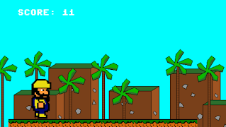 8-Bit Endless Runner ảnh chụp màn hình 1