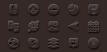 6 Schermata Embossed - Icon Pack