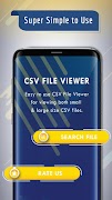 CSV File Reader With CSV Viewer screenshot 1