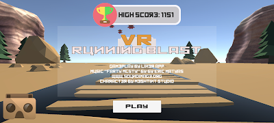 VR Running Blast-poster