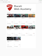 Ducati Web Academy screenshot 2
