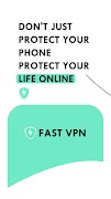 برنامه‌نما FastVPN - Secure & Fast VPN عکس از صفحه