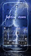 Lightingstorm Keyboard Theme screenshot 1