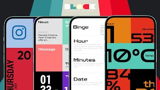 BLOCK Wallpaper - KLWP Pro screenshot 3