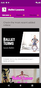 Cours de ballet pour débutants capture d'écran 5