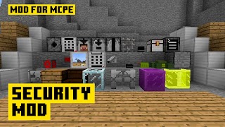 Security Craft Mod Minecraft ảnh chụp màn hình 7