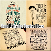 Hand Lettering Quotes Ideas poster